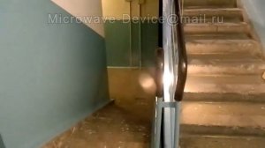 ✔ СВЧ пушка сквозь железобетонную стену