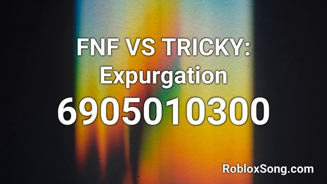 FNF VS TRICKY: Expurgation Roblox ID - Roblox Music Code смотреть онлайн