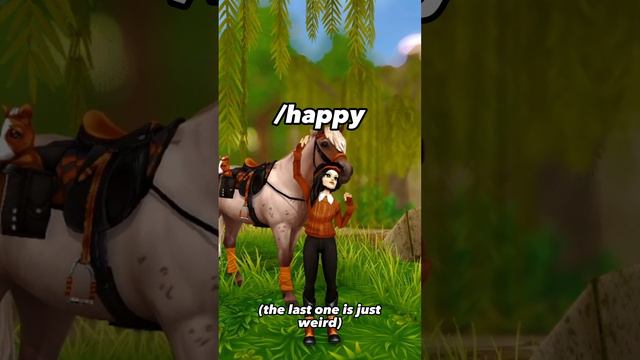List of all Emotes in Star Stable Online смотреть онлайн