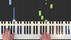 Wiz Khalifa - See You Again - Piano Tutorial Easy (ft. Charlie Puth) - How To Play (Synthesia)