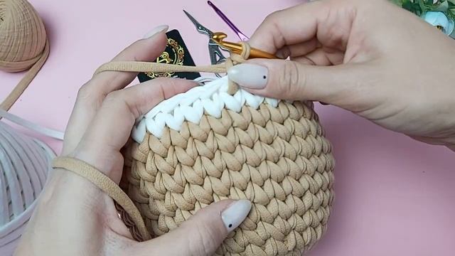 Video Tutorial Crochet Basket/МК вязаная корзинка горшочек