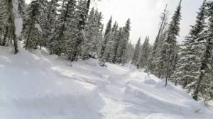 Поездка на загадочное и непокоряемое озеро на снегоходах Буран или как заехали в белый плен.