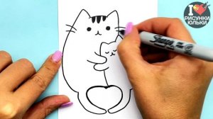 Открытка на День Матери своими руками | Рисунки Юльки ко Дню Матери.