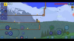 Настройки для игры в Террарию на мобильной версии.