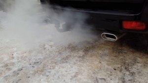 Двойной выхлоп на Prado 150