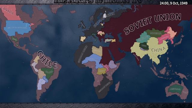 What if Chile Controlled All Coastline States in WW2 | HOI4 Timelapse смотреть онлайн