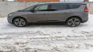 Дерзкий эксперимент.Впервые в мире - не стандартные шины 235 55 R20 на рено гранд сценик 4.