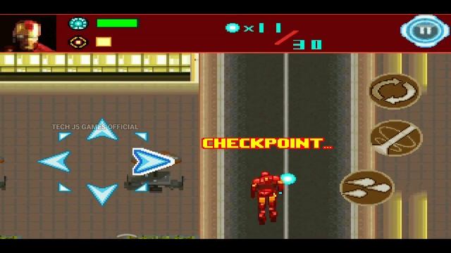 Iron Man 2 Android Game 2D Apk Gameplay смотреть онлайн