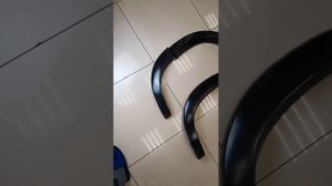 Пластиковые накладки арок колес Шевроле НИВА до рестайлинг