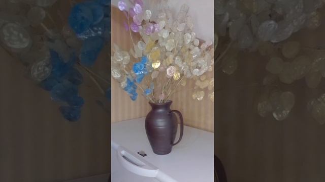 ЛУНАРИЯ - красивый сухоцвет для зимних букетов. смотреть онлайн