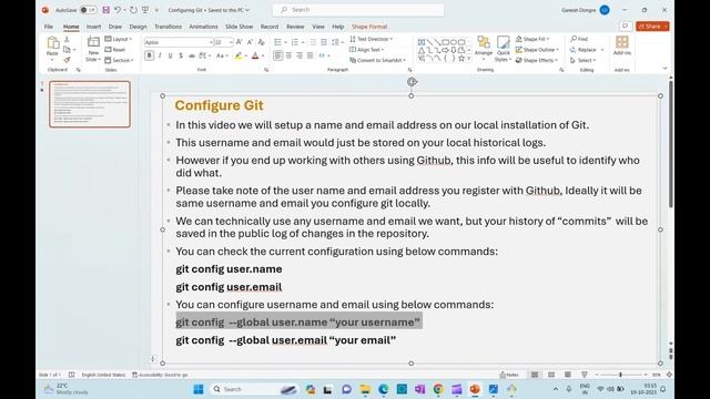 Configure Username & Email using Git Bash | Configure Git смотреть онлайн