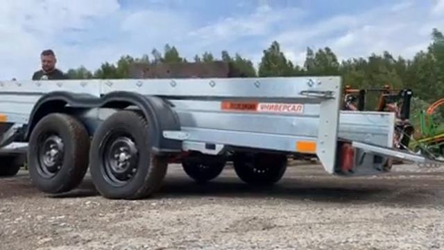 Прицеп Экспедиция с домкратом
