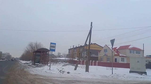 Правдухина. Школа Назарбаева. Старый аэропорт. Уральск январь 2022