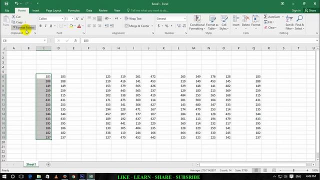 Ms Excel 2016 Tutorial in Hindi/Urdu Part 2