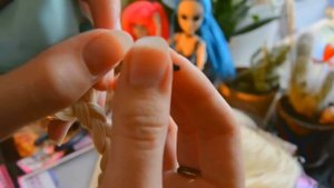 [ #ООАК ] : КАК ПЕРЕПРОШИТЬ\ ПРОШИТЬ ВОЛОСЫ КУКЛЕ? Как изменить волосы кукле?Как сделать ооак?