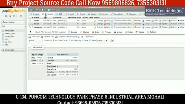 EME Kids Play School PHP Website | PHP Project Download With Source Code