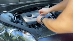 How To Check KIA Sportage 2.4 Engine Oil Level 2015-2020
