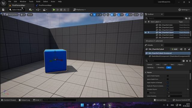 ОСНОВЫ BLUEPRINTS | UNREAL ENGINE