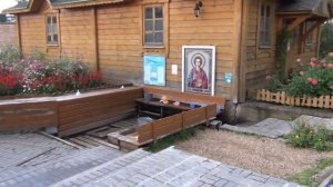 Святой источник в честь великомученика Пантелеймона, в Дивеево.