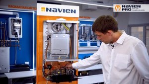 Обзор настенного двухконтурного газового котла с закрытой камерой сгорания NAVIEN HEATLUXE NGB210