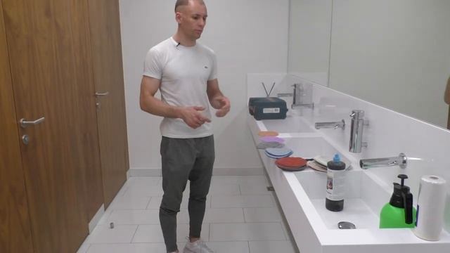 Шлифовка столешниц из акрила. День 1 смотреть онлайн