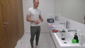 Шлифовка столешниц из акрила. День 1