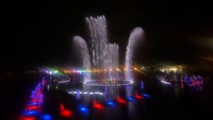 Поющий фонтан Магнитогорск 2022г. Гимн Магнитогорска