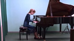 ГБУДО ДШИ "Родник" Сабурова Вероника 10 лет. Э.Мак-Доуэлл «Бутон»
