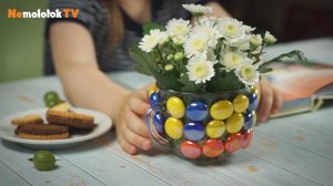 Чем приклеить стекло к стеклу? Ваза из чашки с гелем BLUFIXX (светоотверждаемый УФ клей)