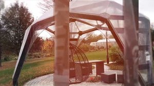 Установка купольной беседки SkySpot