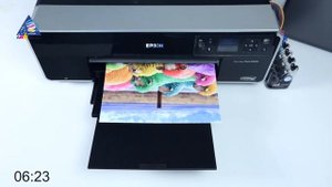 Epson R3000: тест на скорость печати фото А3