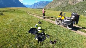 Путешествие на мотоцикле BMW GS650 по Алтаю и Тыве.