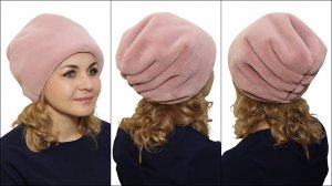 Женская шапка из искусственного меха (из экомеха) "Наоми"