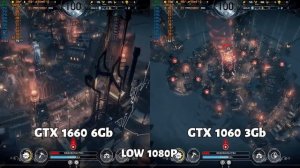На что способна NVIDIA GTX 1060 3Gb в 2023. Тесты в играх 10105F + GTX 1060 3Gb Vs. 1660 6Gb + 16 G