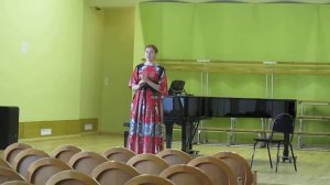 Харабурдина Алла -  Встала я на зореньке, народная песня из репертуара Л. Зыкиной