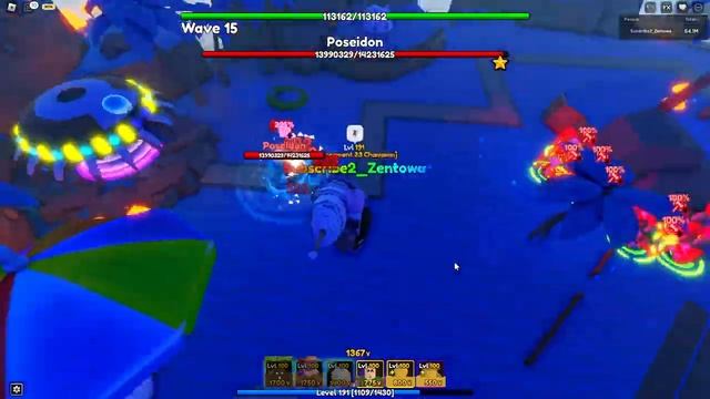 GETTING 2 POSEIDON AFTER 100+ PORTALS!! + SOLO SEA GOD'S PORTAL | ANIME ADVENTURES смотреть онлайн