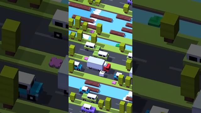 Играю в Crossy road #игры #crossyroad