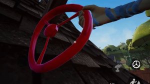 Привет сосед!Как сбежать из дома соседа через батут!