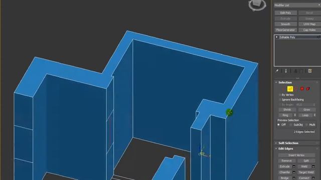Строим сцену спальни в 3d's Max с нуля часть1