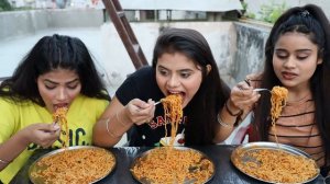 World's Spiciest 🔥 Noodles Eating Challenge | Spiciest Noodles Eating Competition | Food Challenge