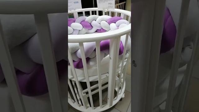 КРОВАТЬ КРУГЛАЯ-ОВАЛЬНАЯ "МИШЕЛЬ" С МАЯТНИКОМ смотреть онлайн