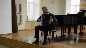 р.н.п Ах ты, степь широкая в обр. Р.Шайхутдинова - исп. Алексей Комаров (баян) 2023г