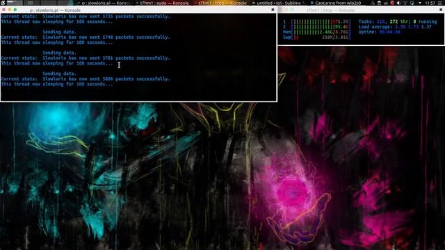 PySlow DDoS Testing - ThE Phant0ms смотреть онлайн