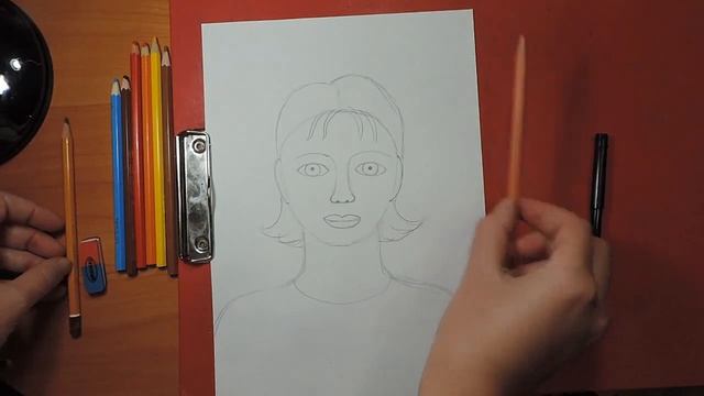 Рисуем голову человека смотреть онлайн