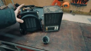 Тёплый сортир - реальность! И снова обнова!!! Обзор обогревателя - тепловой пушки Denzel DHC 2-100.