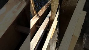 Пристраиваю к шлакоблочному дому опилколитую пристройку.