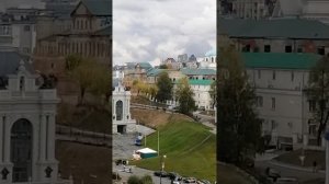 Казанский Кремль. Вид на Казань сверху