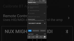 GUITAR 1: connect Nux Mighty Air to Mightier Amp