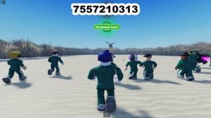 Jung jaeil — unfolded.... Squid Game Коды на музыку Роблокс Игра в кальмара ROBLOX