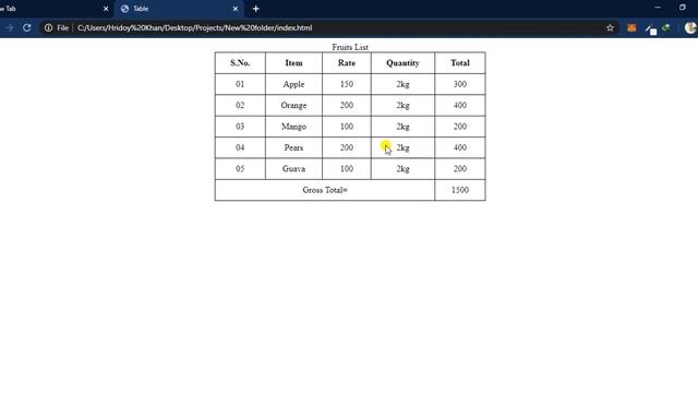 CSS Bangla Tutorial Part 15 । Styling table in css । Web design full course।